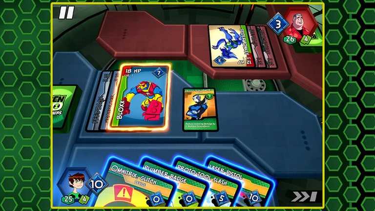 Ben 10 Slammers – Galactic Alien Collectible Card Battle Game